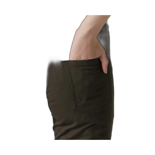 Slim Fit Pants With Leg Zippers
