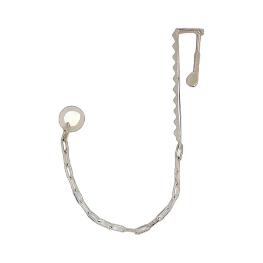 925 Silver Ear Cuff With Chain