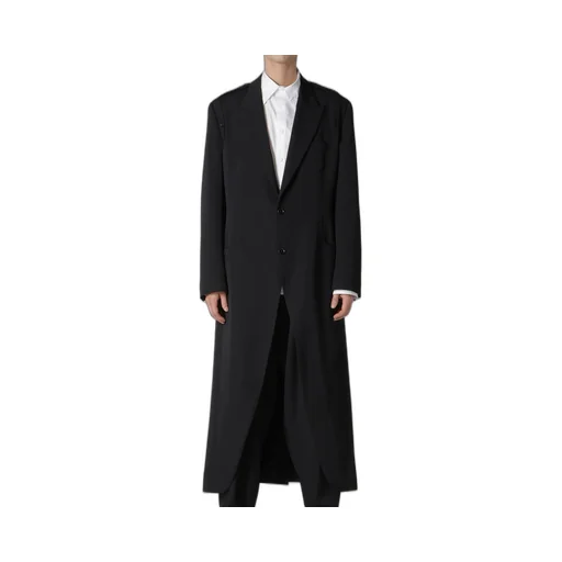 Wool Gabardine Shoulder Button Jacket