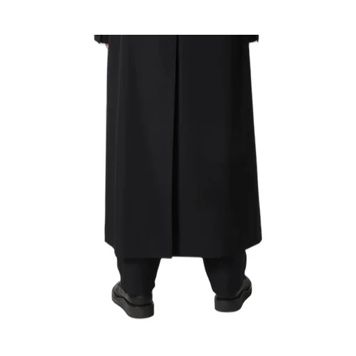 Wool Gabardine Shoulder Button Jacket