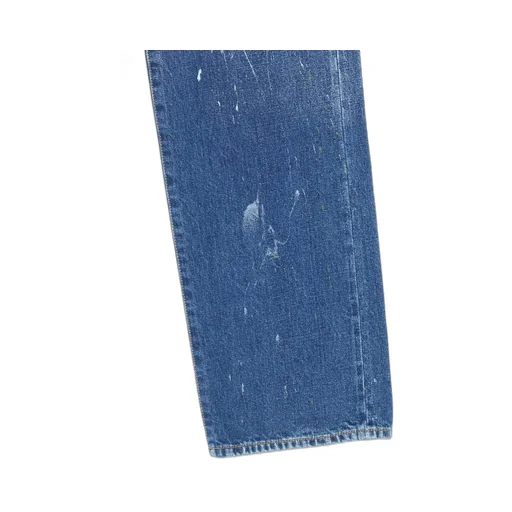 12Oz Denim Paint Splattered Jeans
