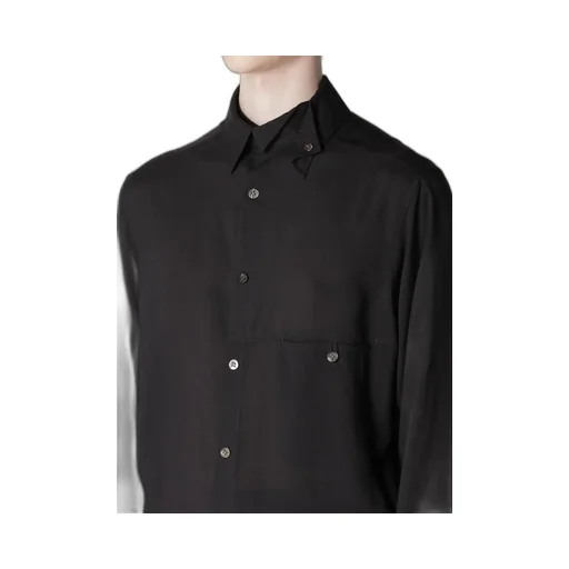 Cellulose Loan Arranged Spare Collar Blouse