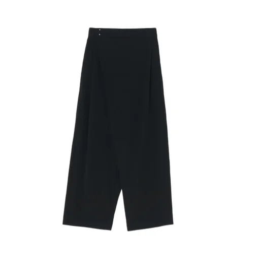 Washer Wool Gabardine Tucked Pants