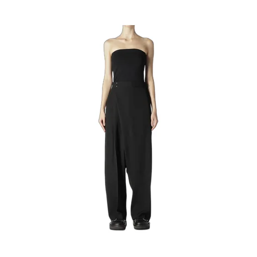 Washer Wool Gabardine Tucked Pants