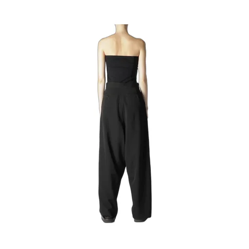 Washer Wool Gabardine Tucked Pants