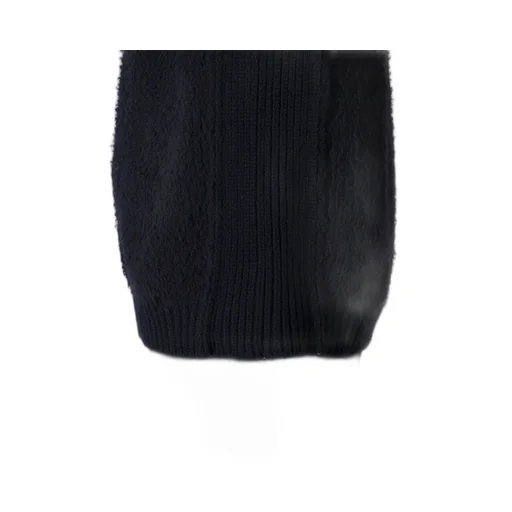 3G Jersey Notch Neck Side Rib Knit