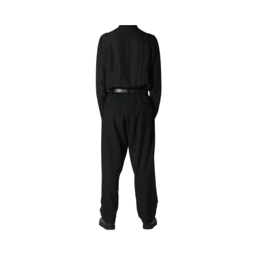 Wool Gabardine 2Tucks Tab Pants