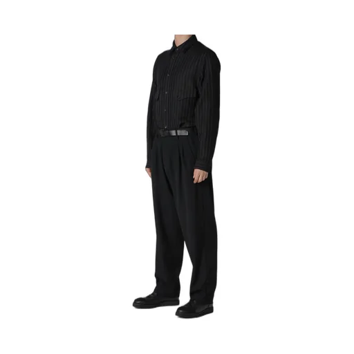 Wool Gabardine 2Tucks Tab Pants