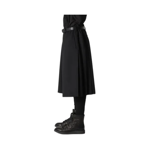 Army Gabardine Pleats Half Pants