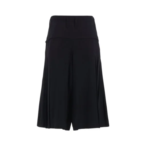 Army Gabardine Pleats Half Pants