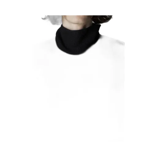 Spider Web Knit Big Turtleneck T-Shirt