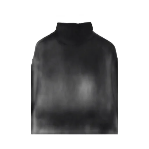 Spider Web Knit Big Turtleneck T-Shirt