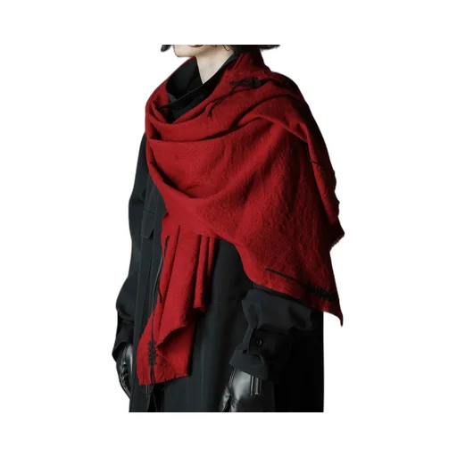 Tetany Wool Hand Stitch Scarf