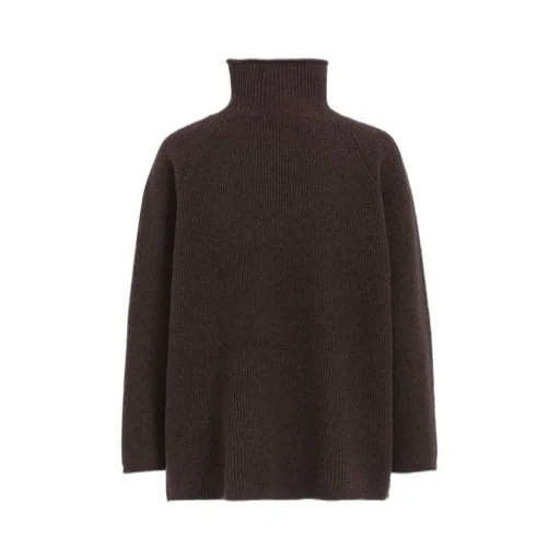 Fine Merino Wool Raglan Turtle Neck