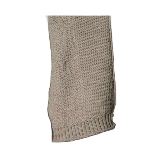 Roving Slub Wool Unbalance Turtleneck