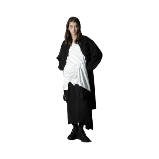 C/Mo Jersey Drawcord French Sleeve T-Shirt