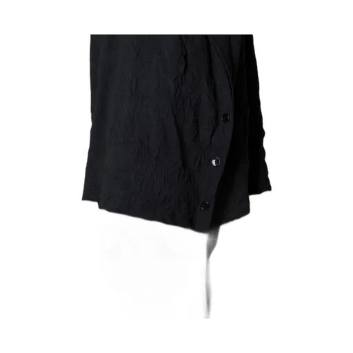 Cathc Washer Wrinkle Jersey Side Button Short Sleeved T-Shirt