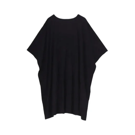 Cathc Washer Wrinkle Jersey Side Button Short Sleeved T-Shirt