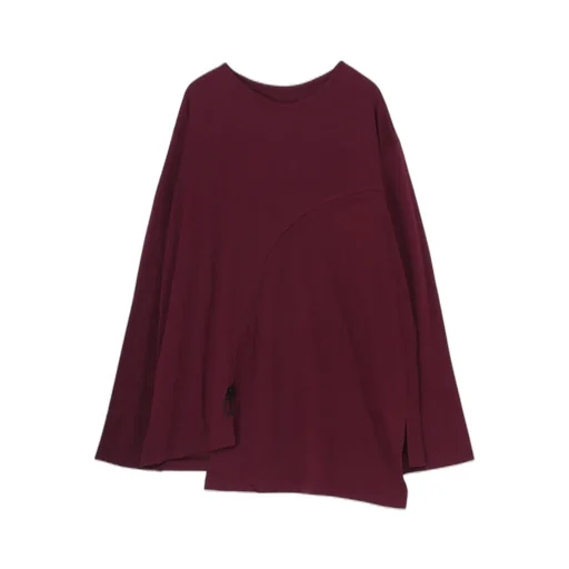 C/Mo Jersey Curved Crawcord Long Sleeved T-Shirt