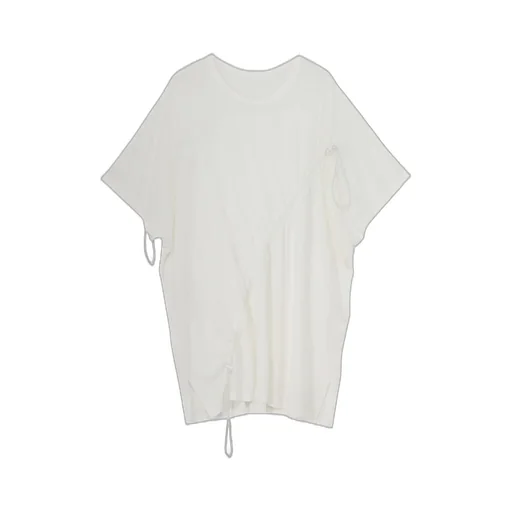 C/Mo Jersey Drawcord French Sleeve T-Shirt