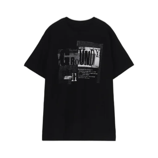 Cotton Jersey Grange Graphic T-Shirt