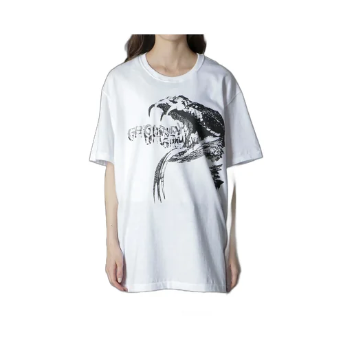 Cotton Jersey Snake Graphic T-Shirt