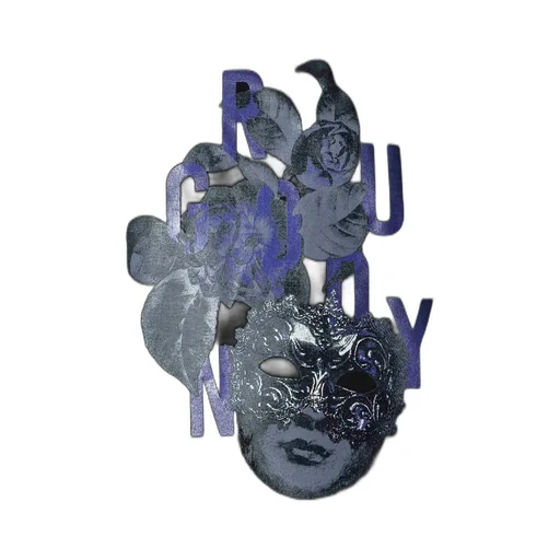 20/Cotton Jersey Mask Purple