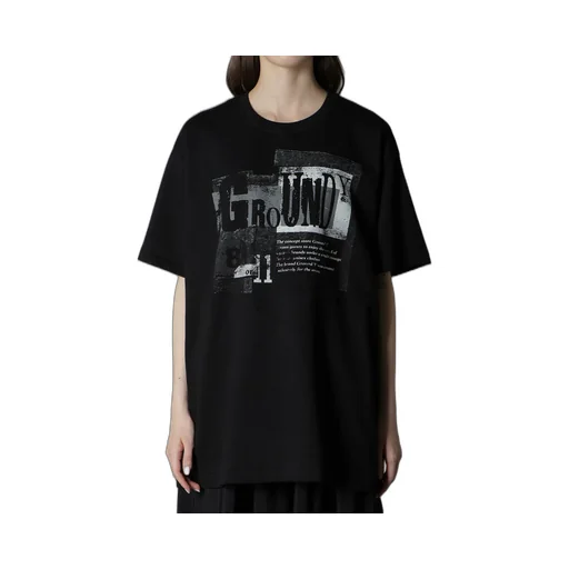 Cotton Jersey Grange Graphic T-Shirt