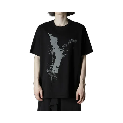 Cotton Jersey Logo Graphic T-Shirt