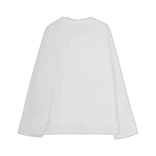 Cotton Jersey Mix Block Long Sleeved T-Shirt