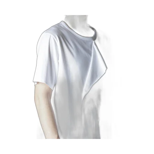 Cotton Jersey Licking Short Sleeved T-Shirt
