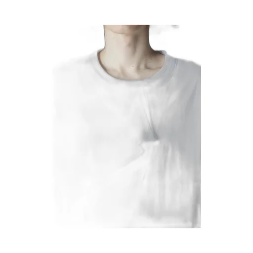Cotton Jersey Licking Short Sleeved T-Shirt
