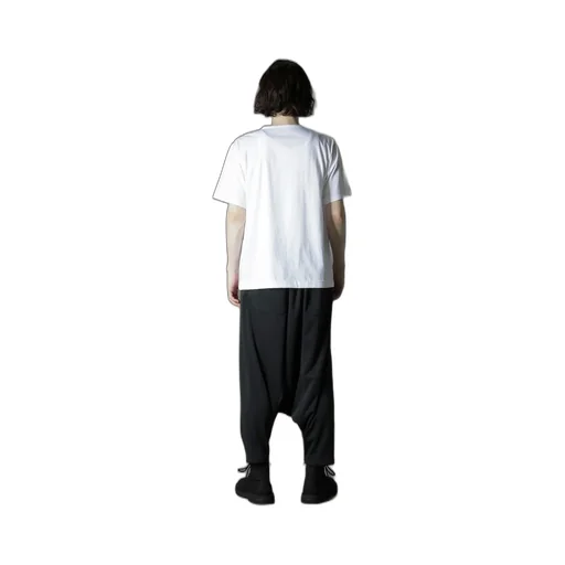 Cotton Jersey Licking Short Sleeved T-Shirt