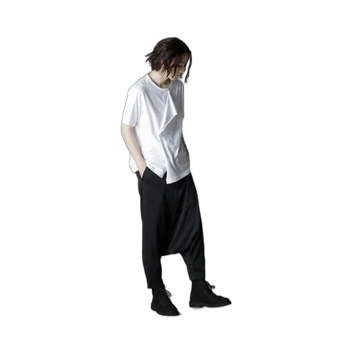 Cotton Jersey Licking Short Sleeved T-Shirt