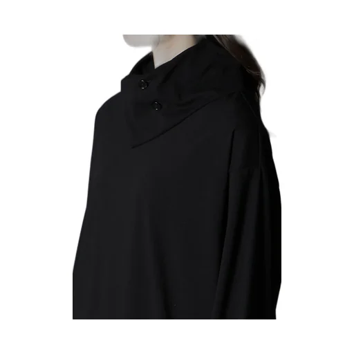 Cotton Jersey Turtleneck Long Sleeved T-Shirt