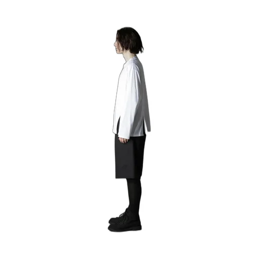 Cotton Jersey Mix Block Long Sleeved T-Shirt