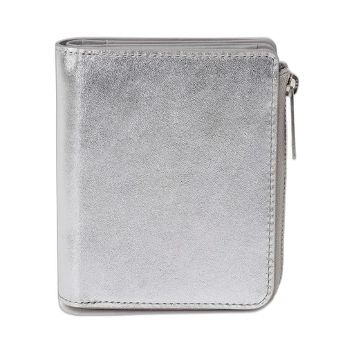 Cow Leather Double Fold Wallet