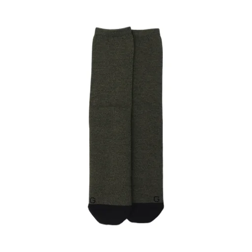 Wool Cotton Two Tone Tube Socks