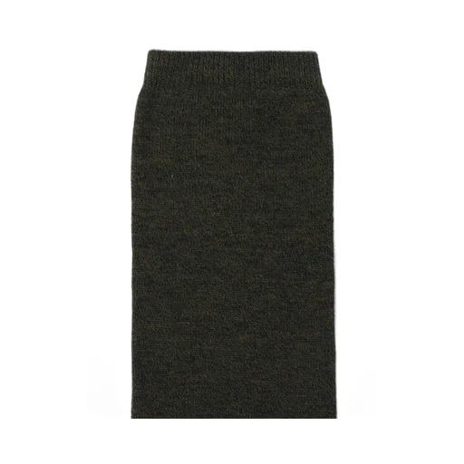 Wool Cotton Two Tone Tube Socks