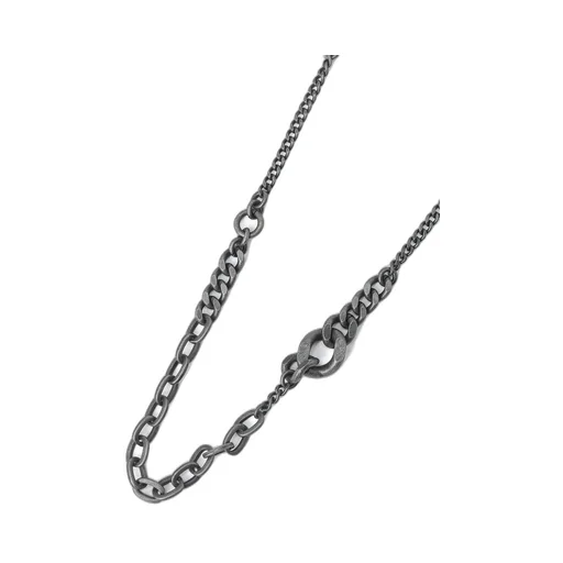 Brass Mixed Chain Necklace