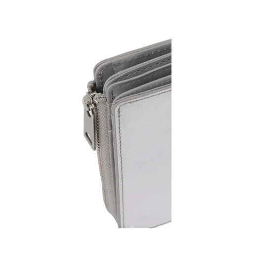 Cow Leather Double Fold Wallet