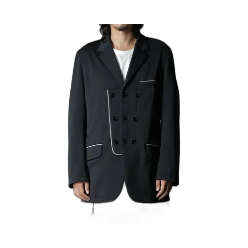 Polyester Smooth Switching Piping Jacket