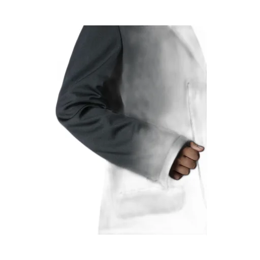 Polyester Smooth Switching Piping Jacket