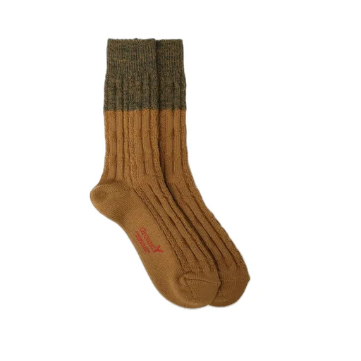 Cotton Acrylic Links Stitch Socks