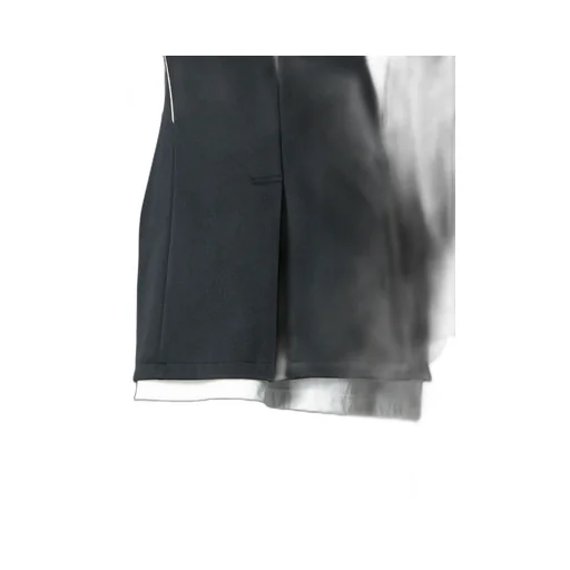 Polyester Smooth Switching Piping Jacket