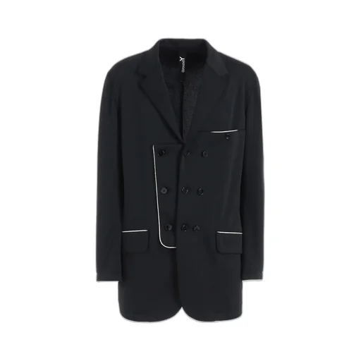 Polyester Smooth Switching Piping Jacket