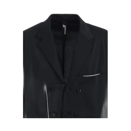 Polyester Smooth Switching Piping Jacket