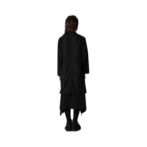 Cotton Broad + Cupra Stripe Stripe Switching Long Jacket
