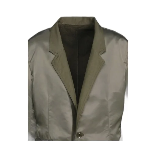 Various Material Combination Jacket Back Extra Material Design