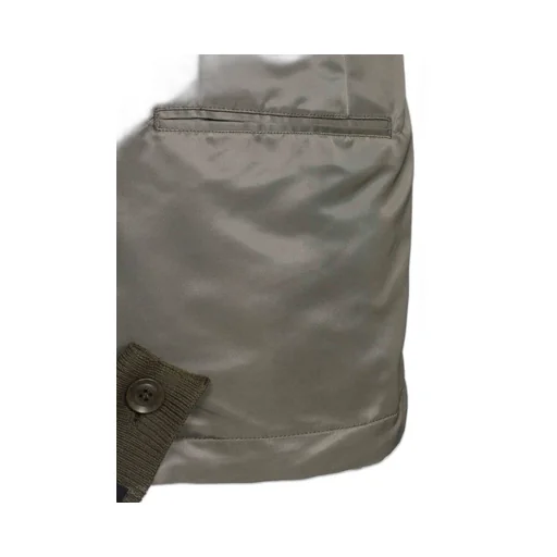 Various Material Combination Jacket Back Extra Material Design